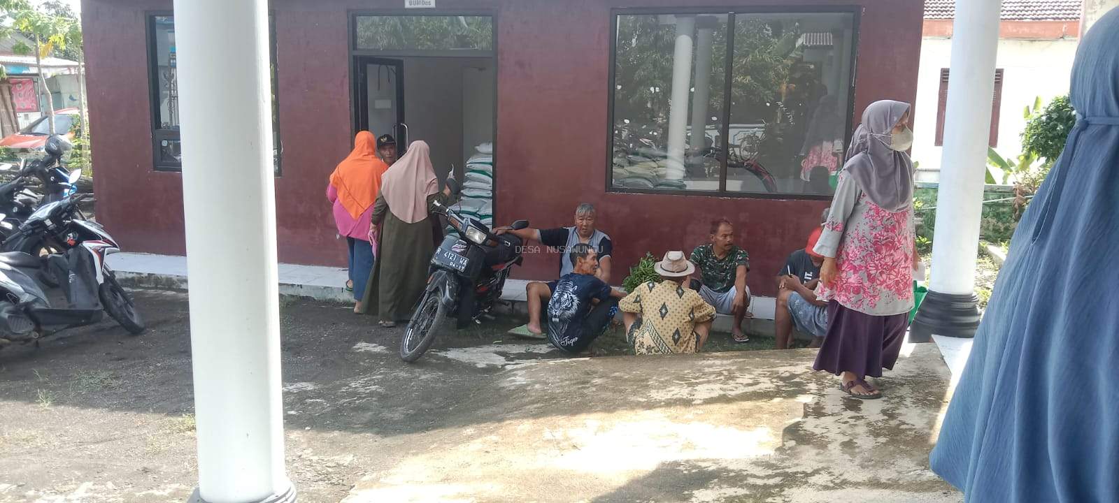 Penyaluran Beras Cadangan Pangan Pemerintah di Desa Nusawungu