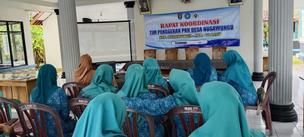 Sosialisasi Rakernas X TP PKK Desa Nusawungu